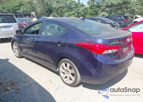 2012 Hyundai Elantra Limited из США, поврежденный, VIN 5NPDH4AE6CH099880